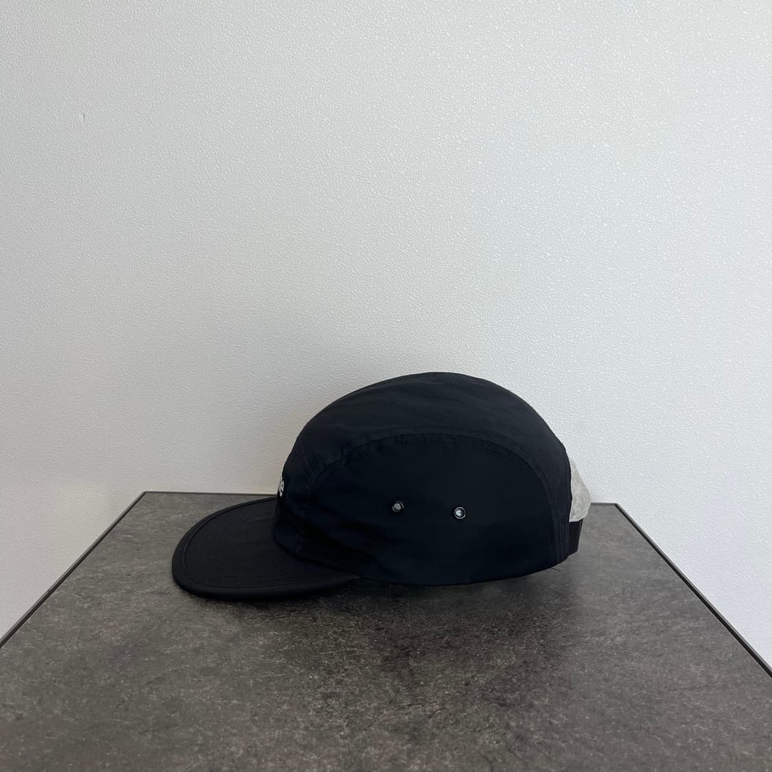 (OS) 슈프림 박스로고 캠프캡 모자 24FW 왁스드 립스탑 블랙 상품이미지2