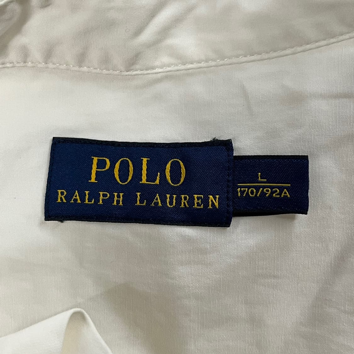 [정품/L] 폴로 랄프로렌 화이트 헨리넥 셔츠 b17 상품이미지5