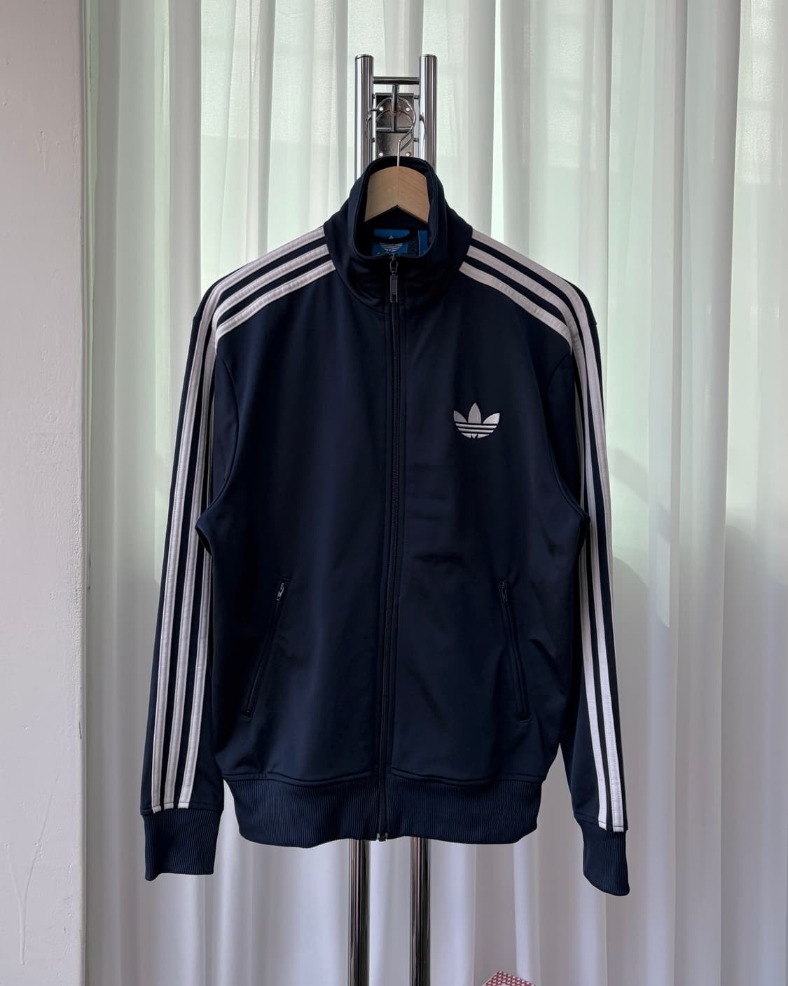 [M-L]아디다스 구형 파이어버드 네이비 트랙탑 져지 상품이미지2