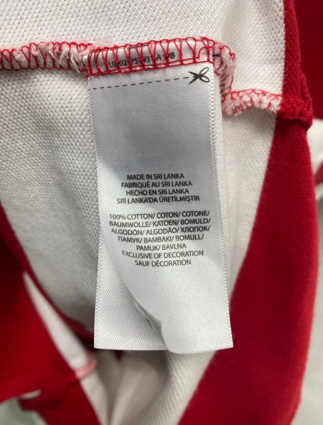 폴로 스트라이프 빅포니 PK 반팔티 M 상품이미지6