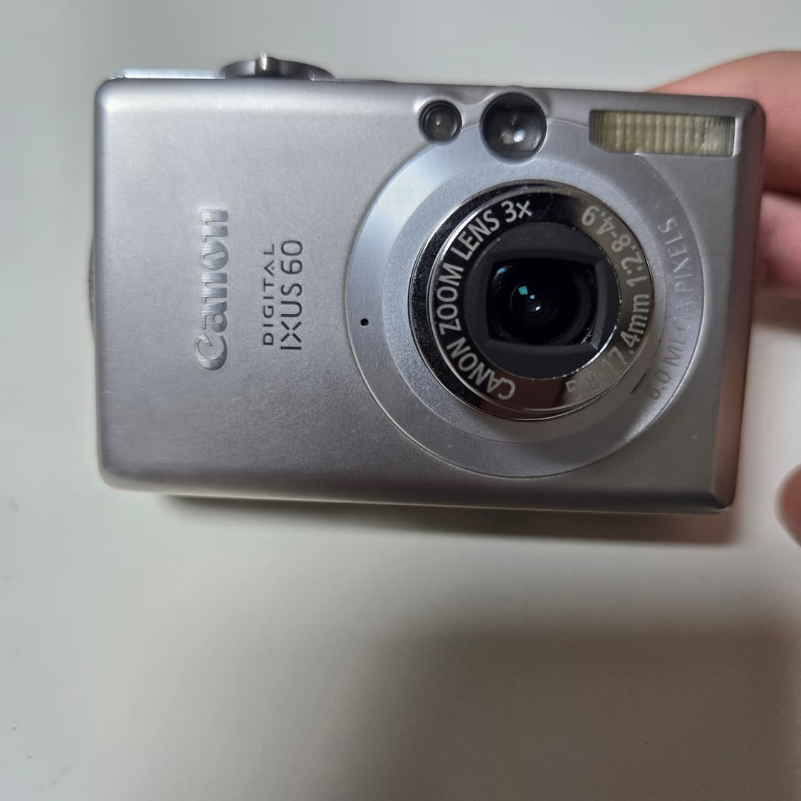 캐논 디지털 익서스 60 은색 카메라 상품이미지2