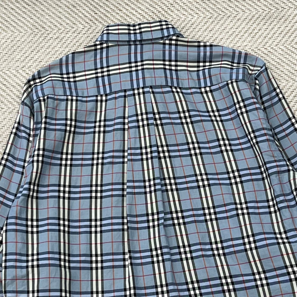 버버리 기마로고 노바 체크셔츠 r3996 상품이미지4