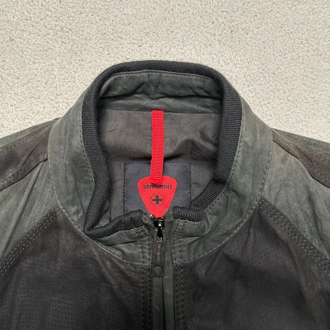 스트렐슨 스웨이드 레더 해링턴 자켓 52 상품이미지4