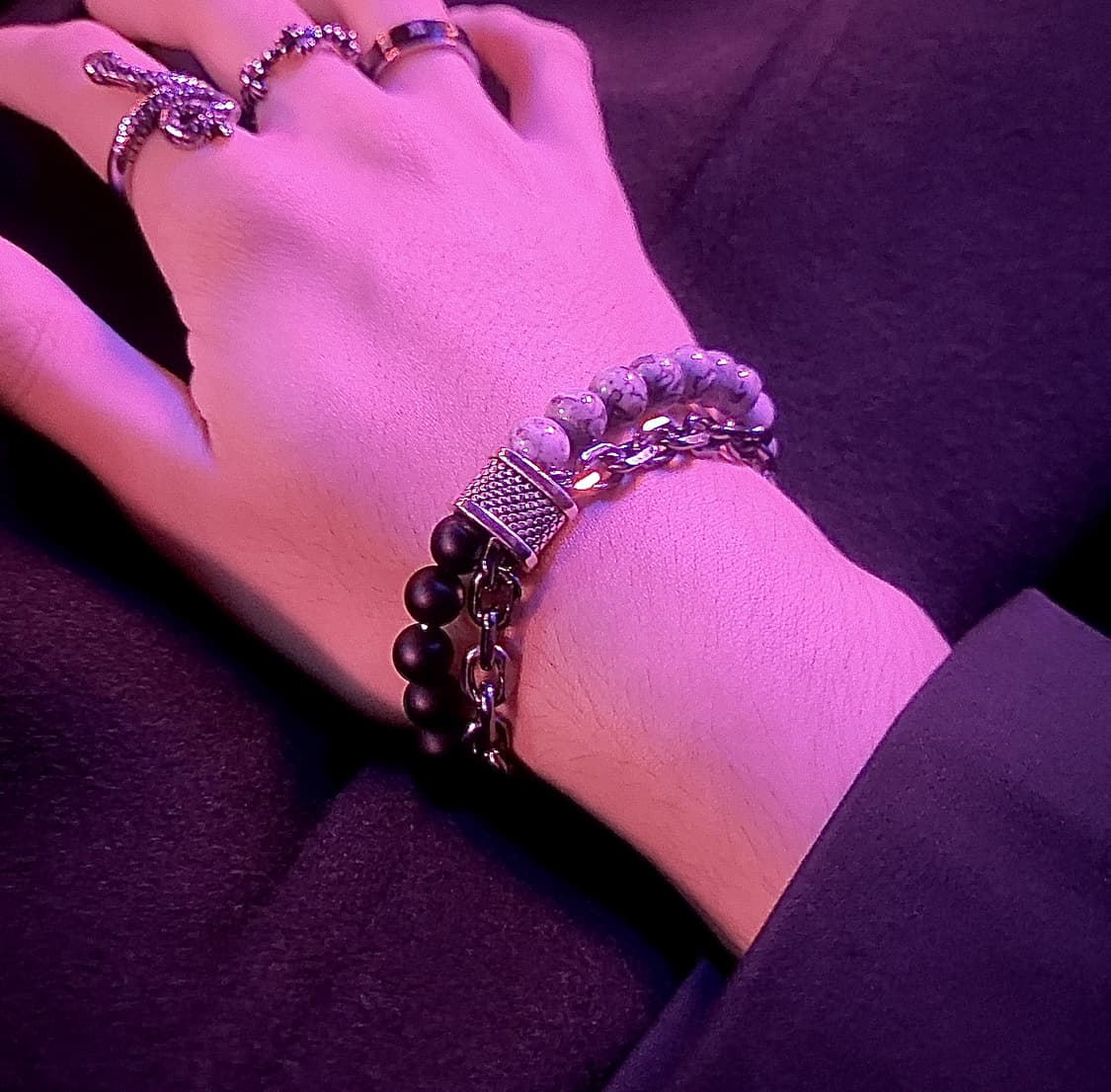 pcr053 Non budda stone bracelet 상품이미지8