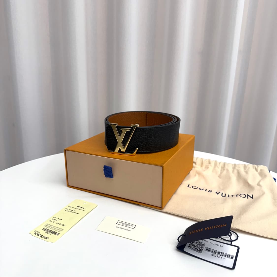 [85] 루이비통 LV 이니셜 리버시블 벨트 40mm 상품이미지1