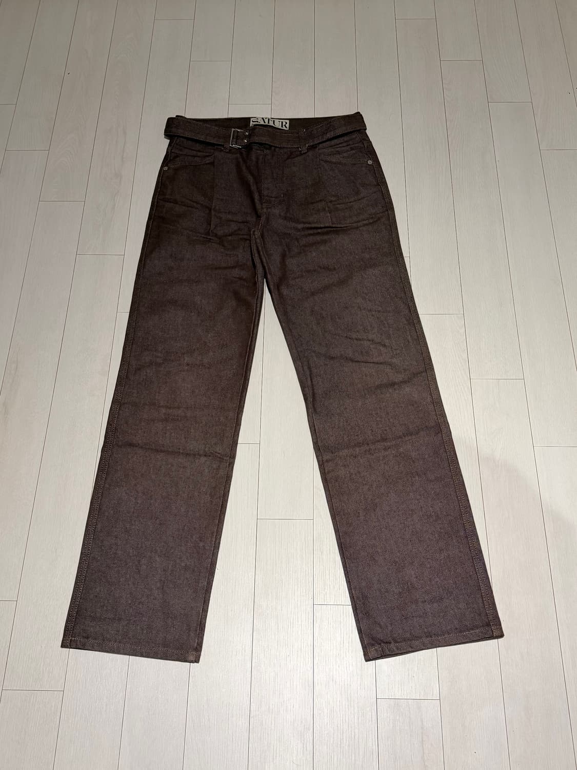 Satur 세터 카이옌 세피아 브라운 데님 상품이미지1