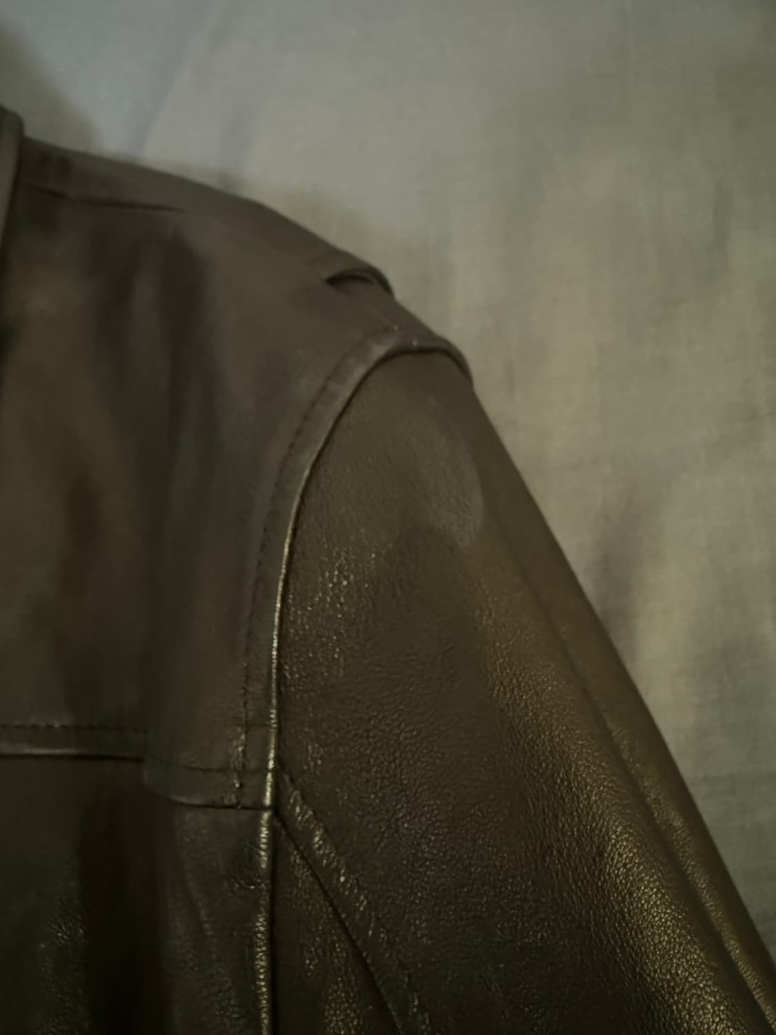 느와르 라르메스 jk8 싱글 레더 자켓 50사이즈 상품이미지3