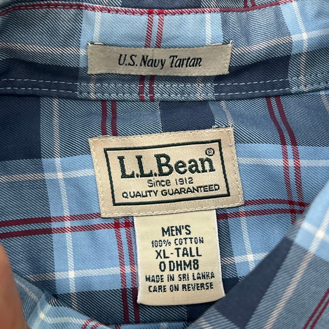 엘엘빈 체크 셔츠 r2883 상품이미지5