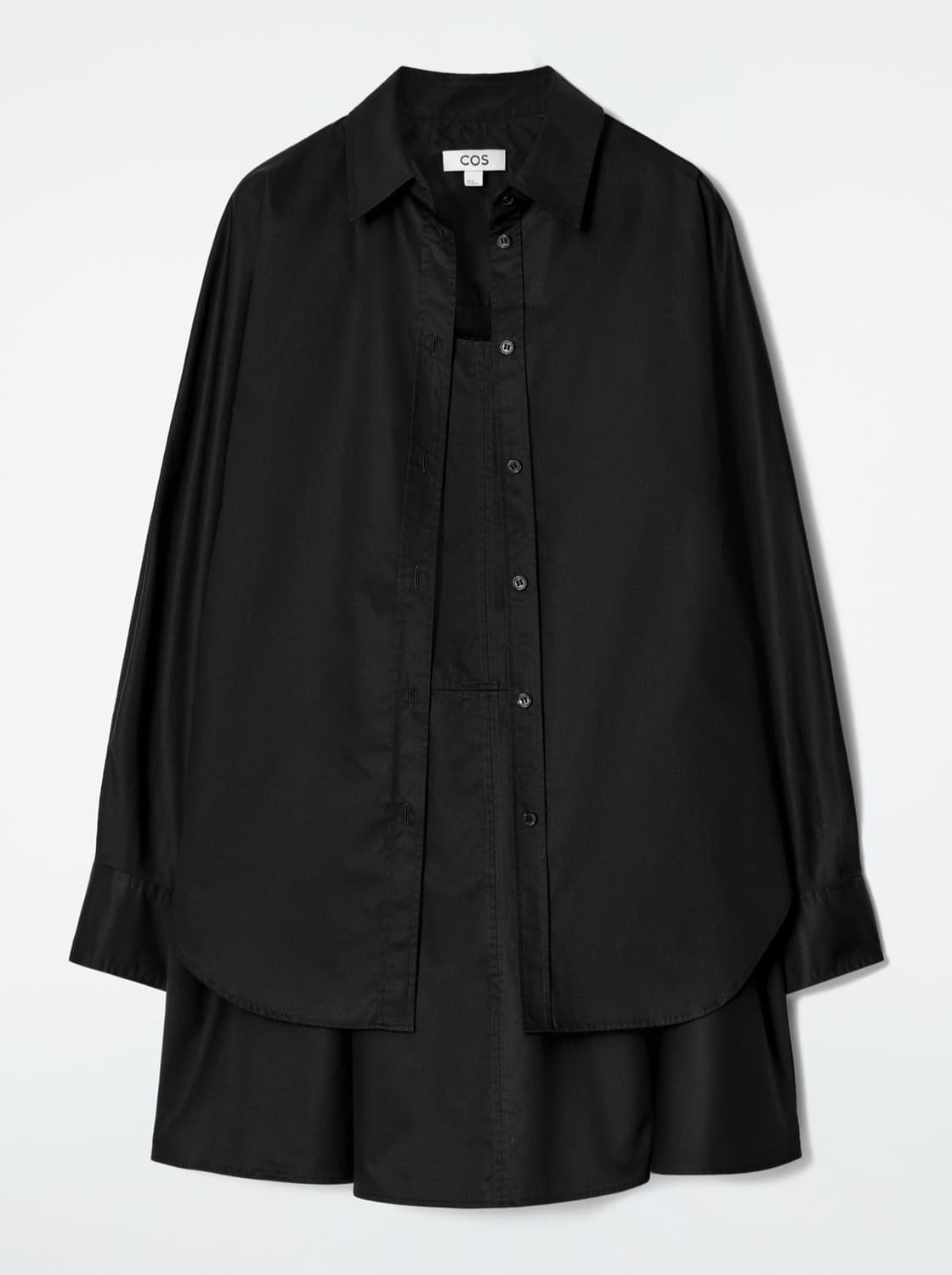 코스 레이어드 트라페즈 셔츠 드레스  상품이미지2