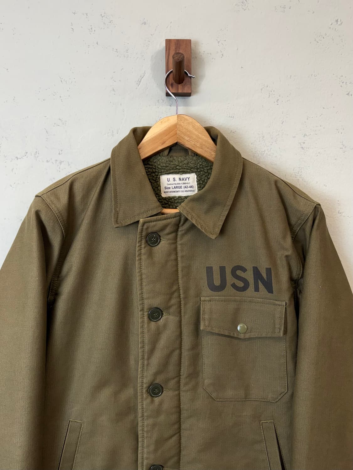 브론슨 A2 USN 덱자켓 상품이미지5