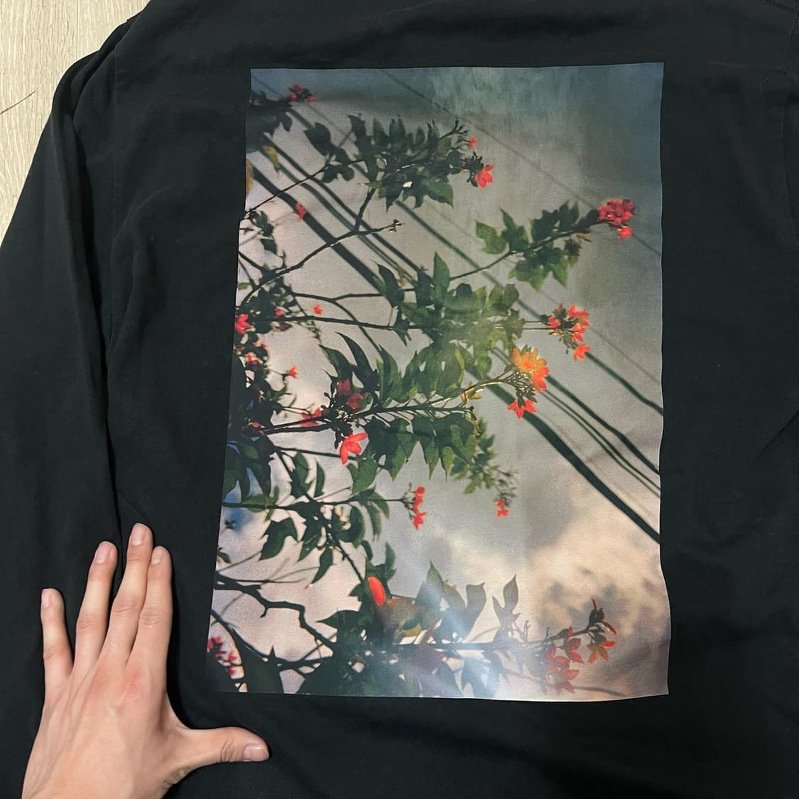 피어오브갓 에센셜 백프린팅 롱슬리브 긴팔티 M  상품이미지5