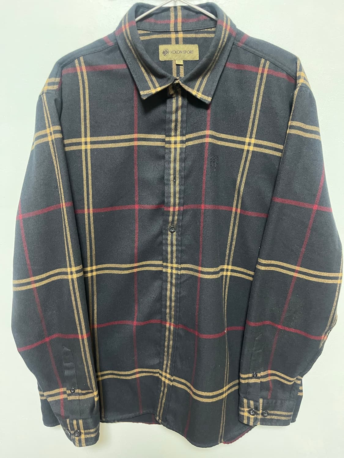 코오롱스포츠 체크 남방 110 상품이미지1