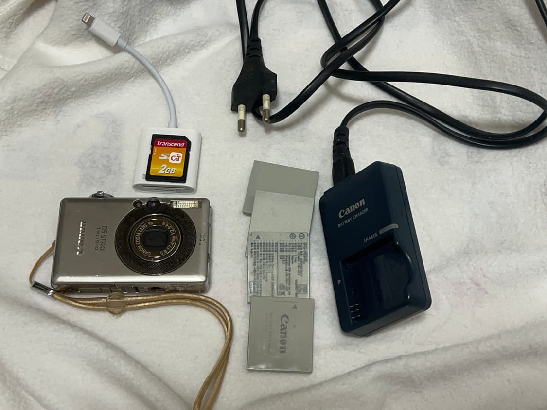 캐논익서스 50 IXUS50 전구성품 상품이미지1