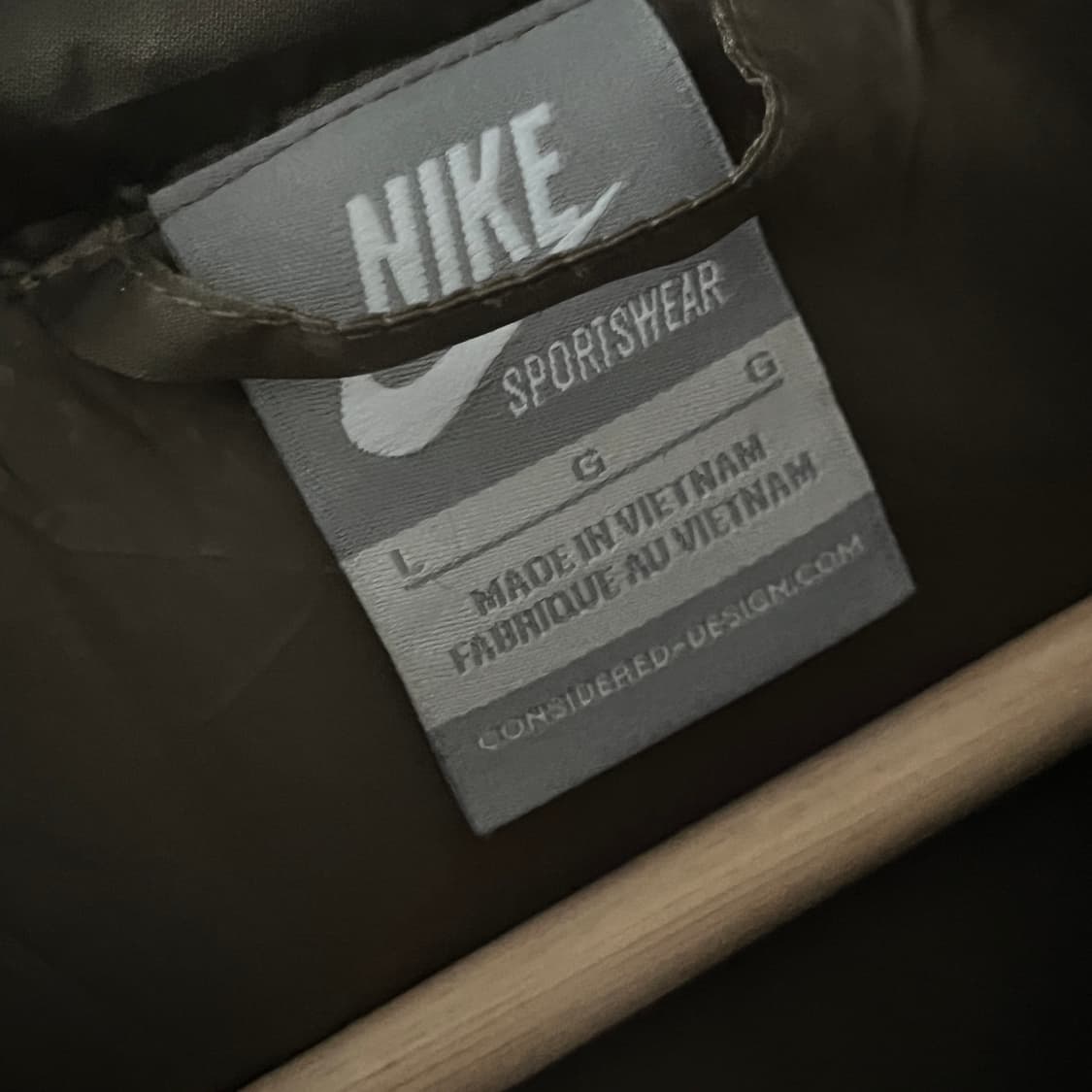 NIKE 2010's 2way zip Duck Down Jacket 상품이미지10