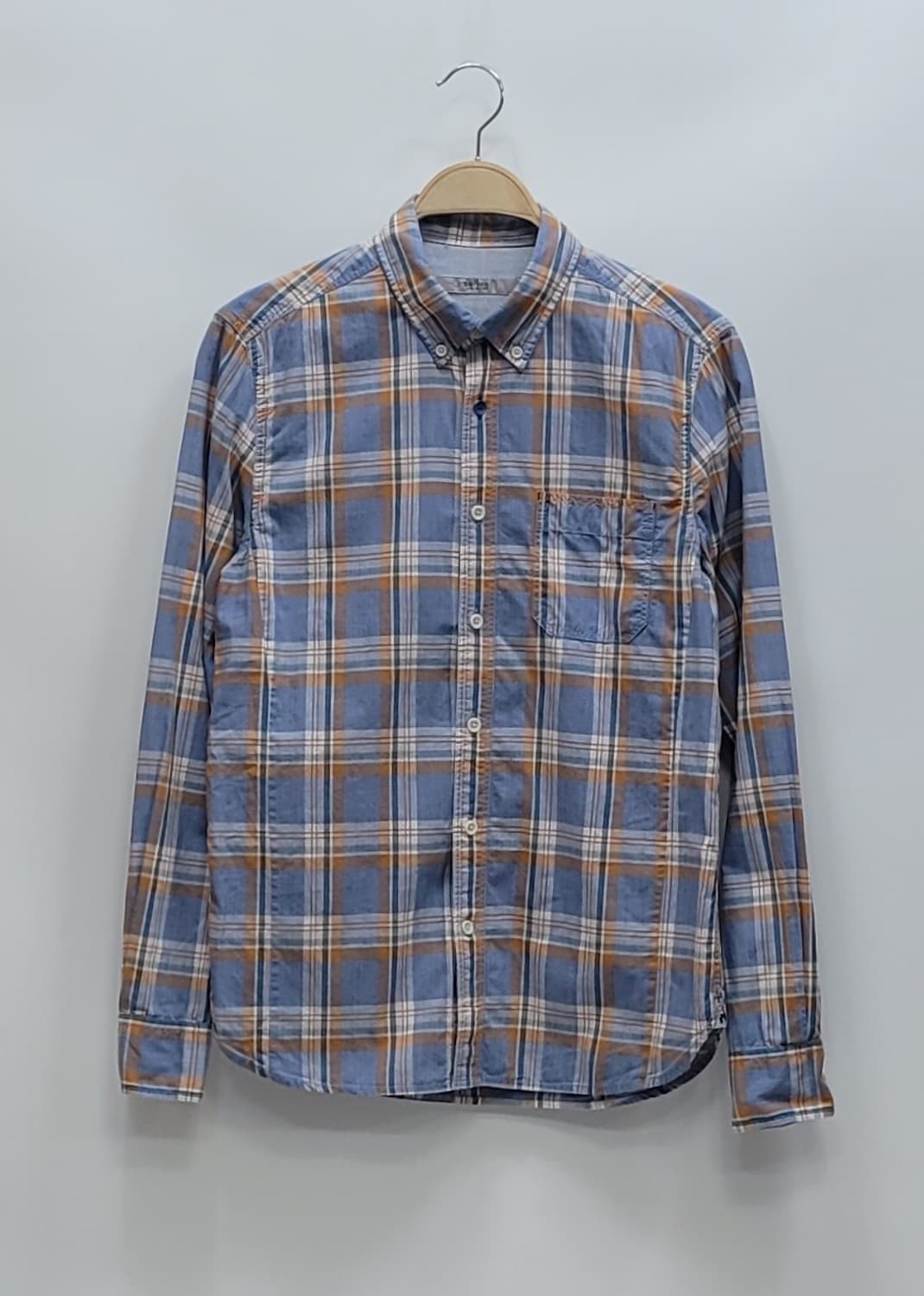 Series 시리즈 코튼 체크 셔츠 / 남 95 BL
 상품이미지1