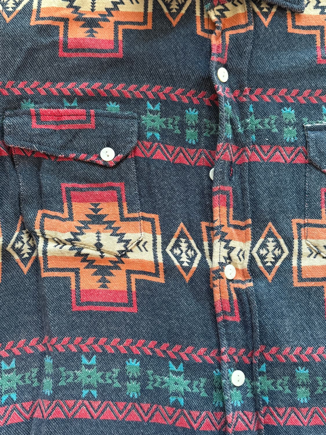 [M] 나바호 패턴 웨스턴 셔츠 GBL&CO  상품이미지2