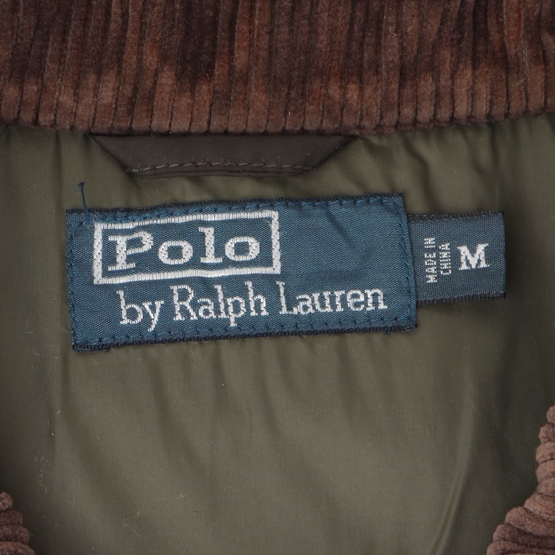 폴로 랄프로렌 카키 코듀로이 퀄팅 베스트 상품이미지8