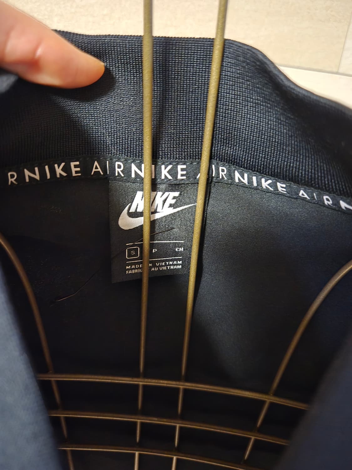 [s/미착용] 나이키 에어 여성 크롭 집업 자켓 상품이미지5