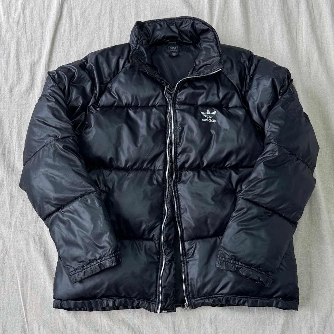 아디다스 빈티지 실버로고 패딩 105 상품이미지1