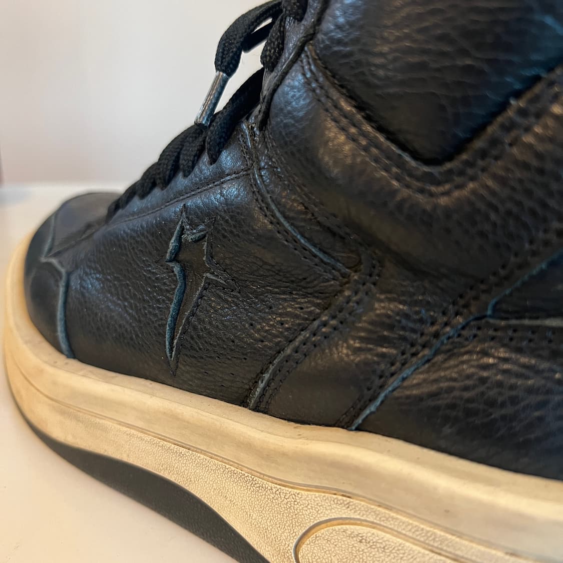 컨버스 x 릭 오웬스 다크쉐도우 터보웨폰 블랙 슈즈 상품이미지4