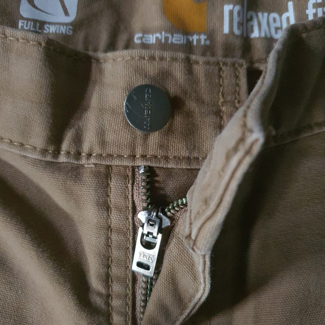 칼하트  풀 스윙 크라이더 던가리 팬츠 2.0 no.75 상품이미지4