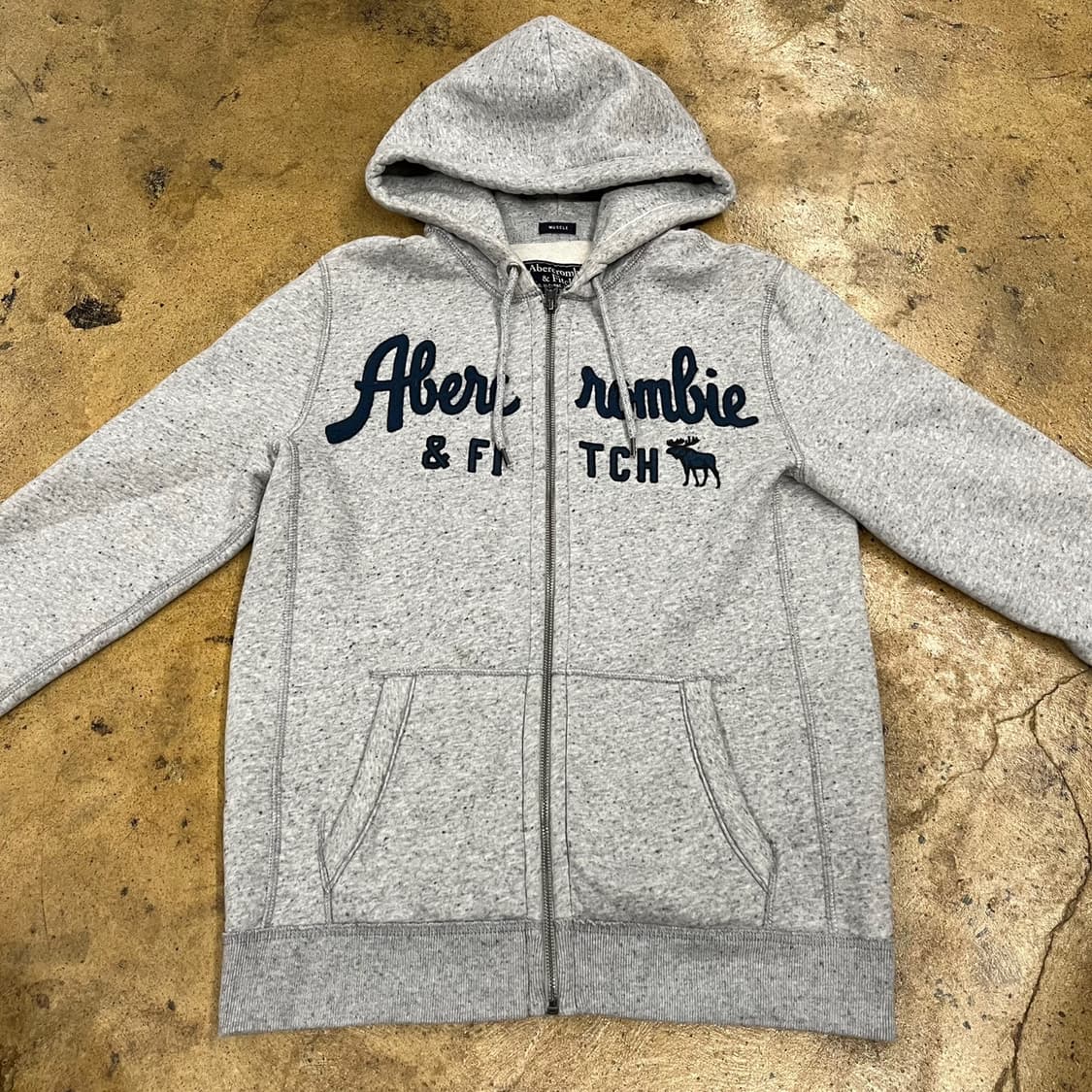 아베크롬비 그레이 후드집업 상품이미지3