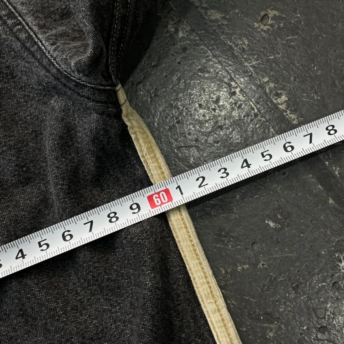 100 후부 올드스쿨 데님 셔츠 상품이미지7