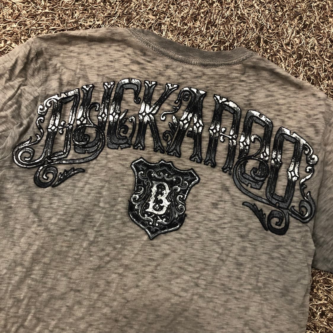 버커루 Y2K 오리엔탈 펑크 티셔츠 상품이미지4