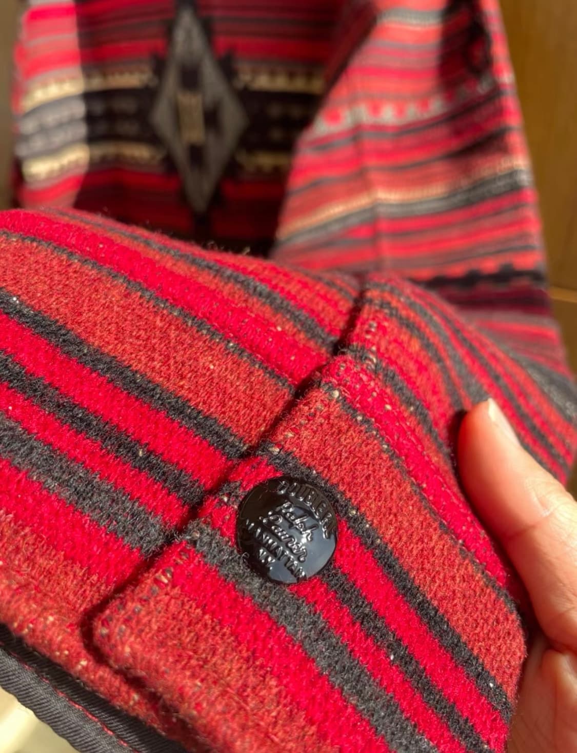 RRL 울블랜드 자카드 워크 셔츠 점퍼 XL 상품이미지5