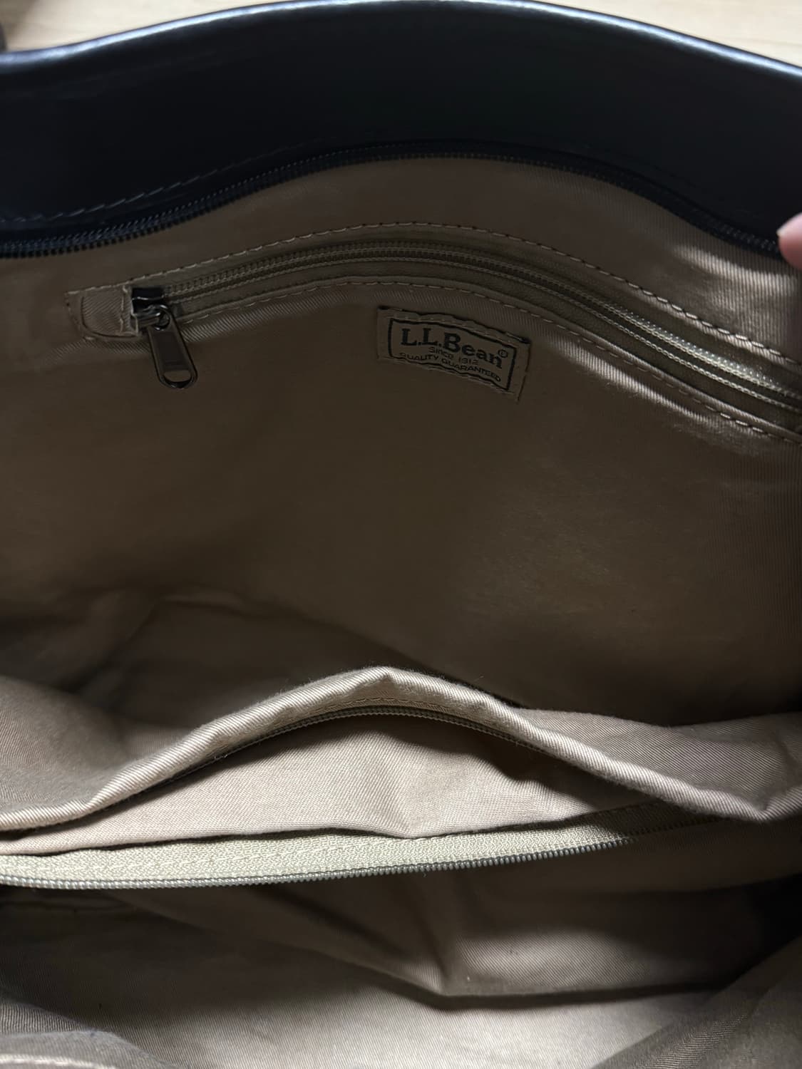 엘엘빈 레더 토트백 상품이미지2