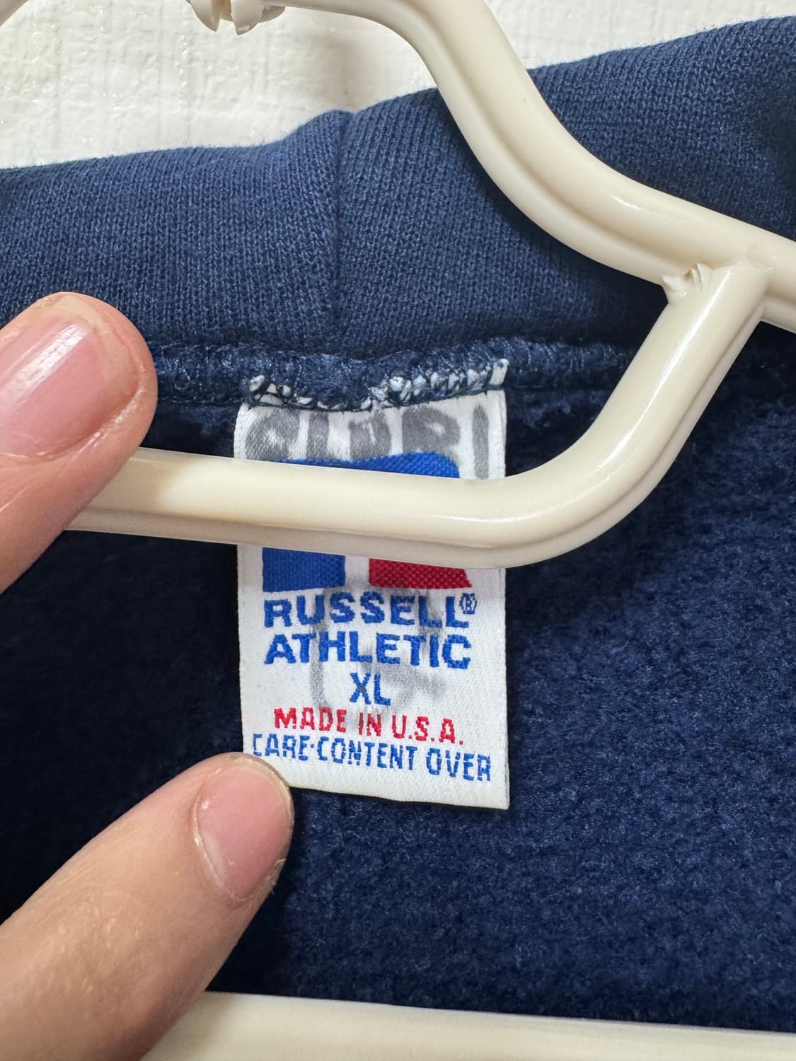 러셀 90s 블루 후드집업 XL 상품이미지3