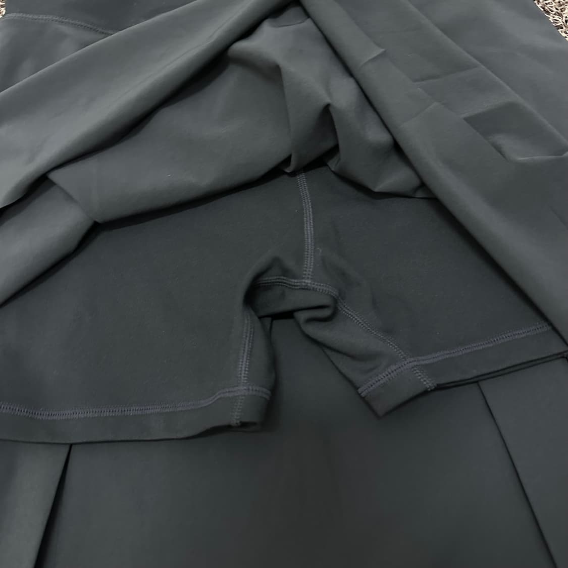 NIKE 나이키 미니 스커트 테니스 치마 운동복 블랙 XS 상품이미지7