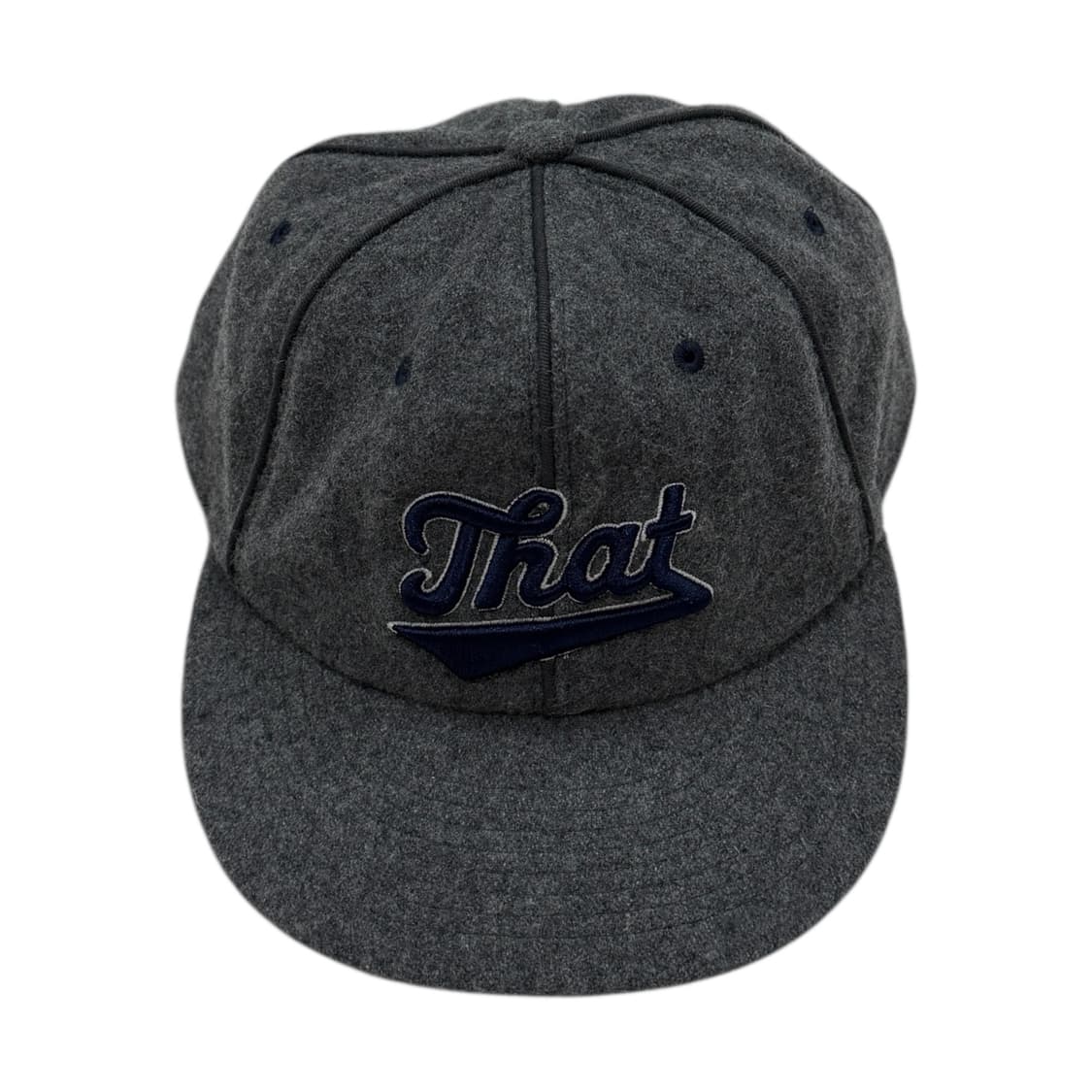 디스이즈네버댓 파이핑 사인 캡 모자 그레이 상품이미지1