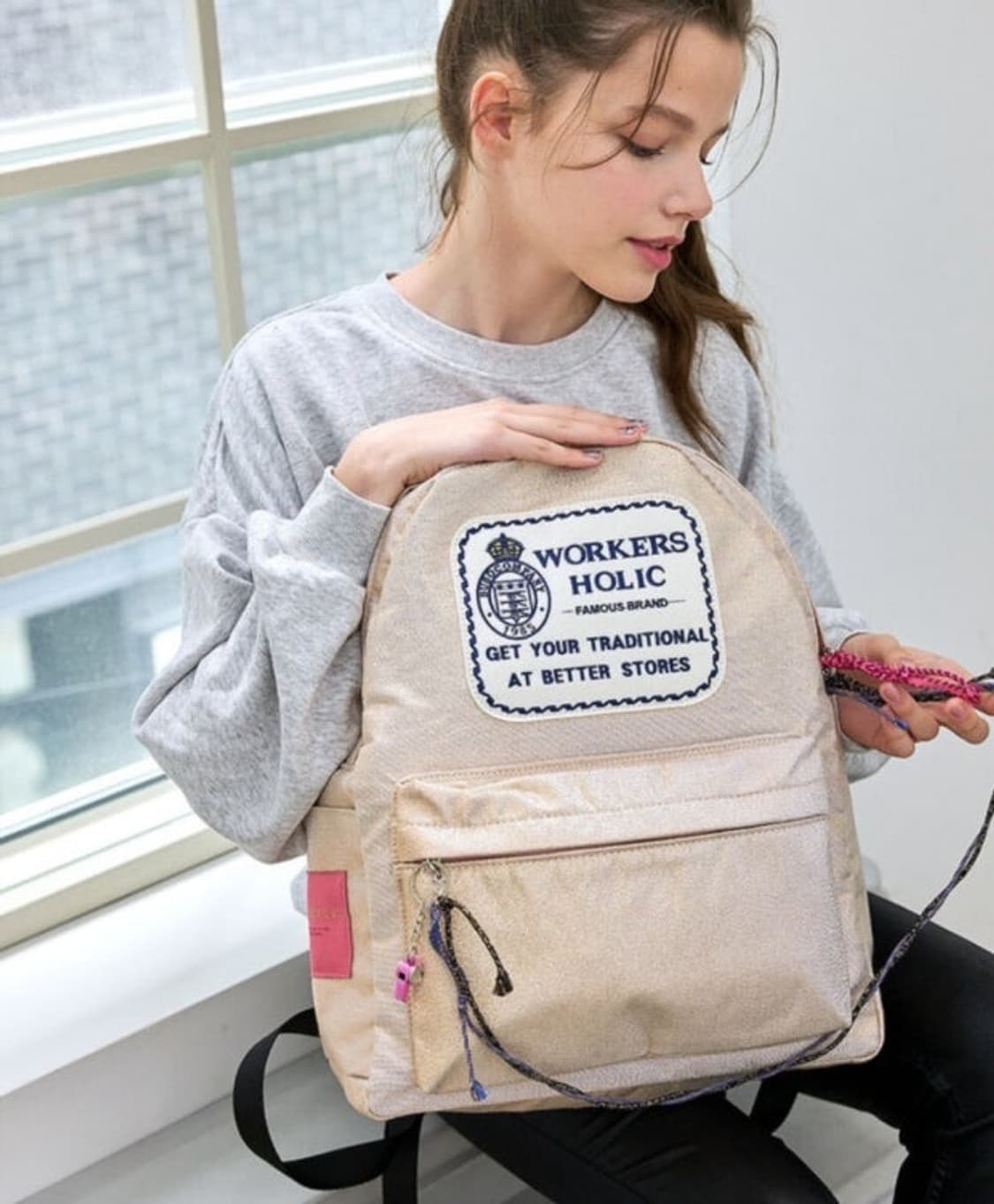 💕연예인 백팩💕앙트레브 워커홀릭 백팩 상품이미지7