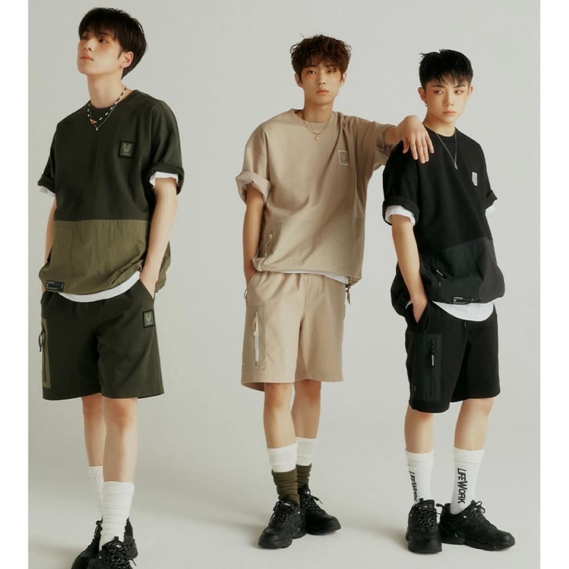 라이프워크 반바지 L 나일론 포켓 숏팬츠 샌드 컬러 쇼츠 상품이미지10