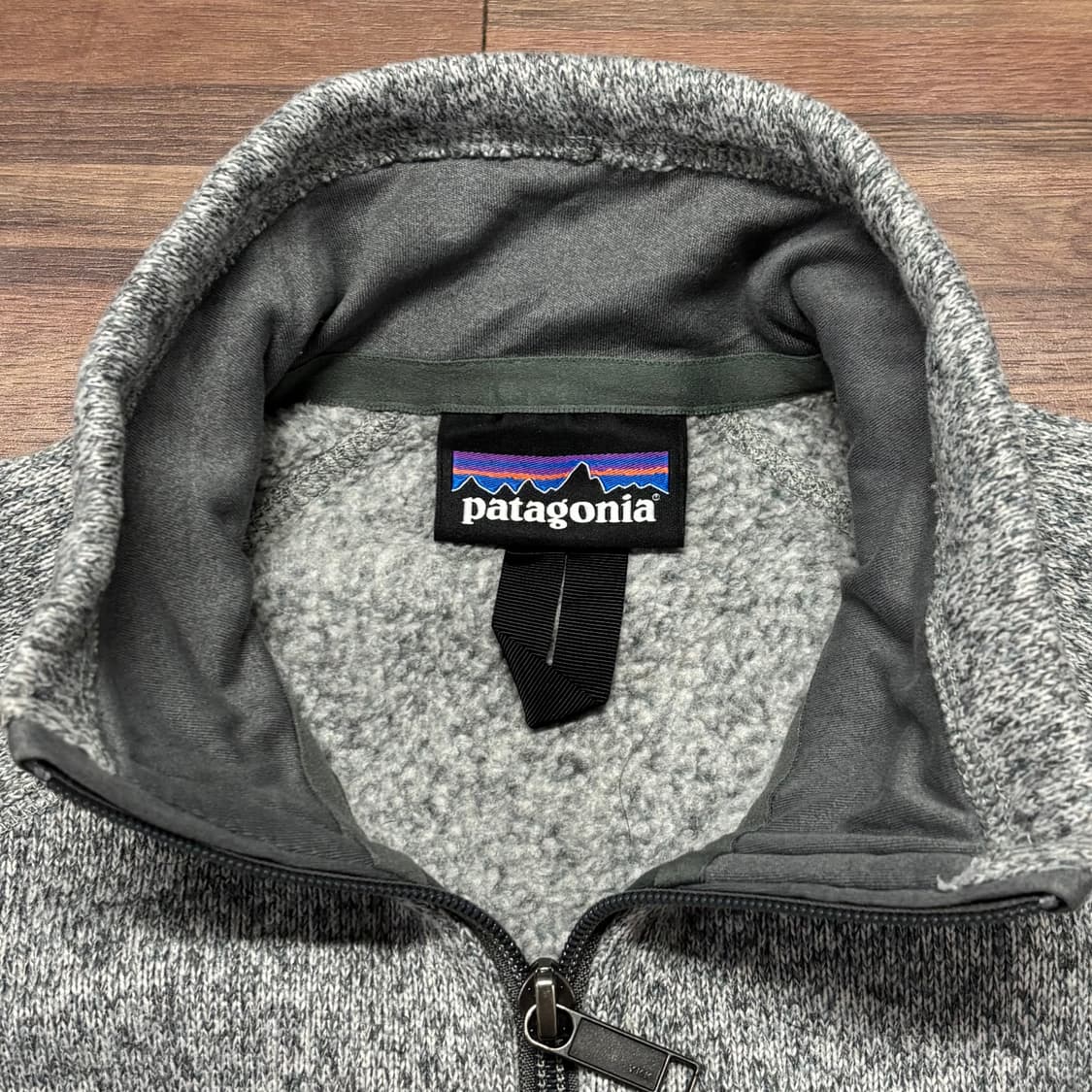 파타고니아 플리스 후리스 라이트 그레이 긴팔 셔츠 상품이미지2