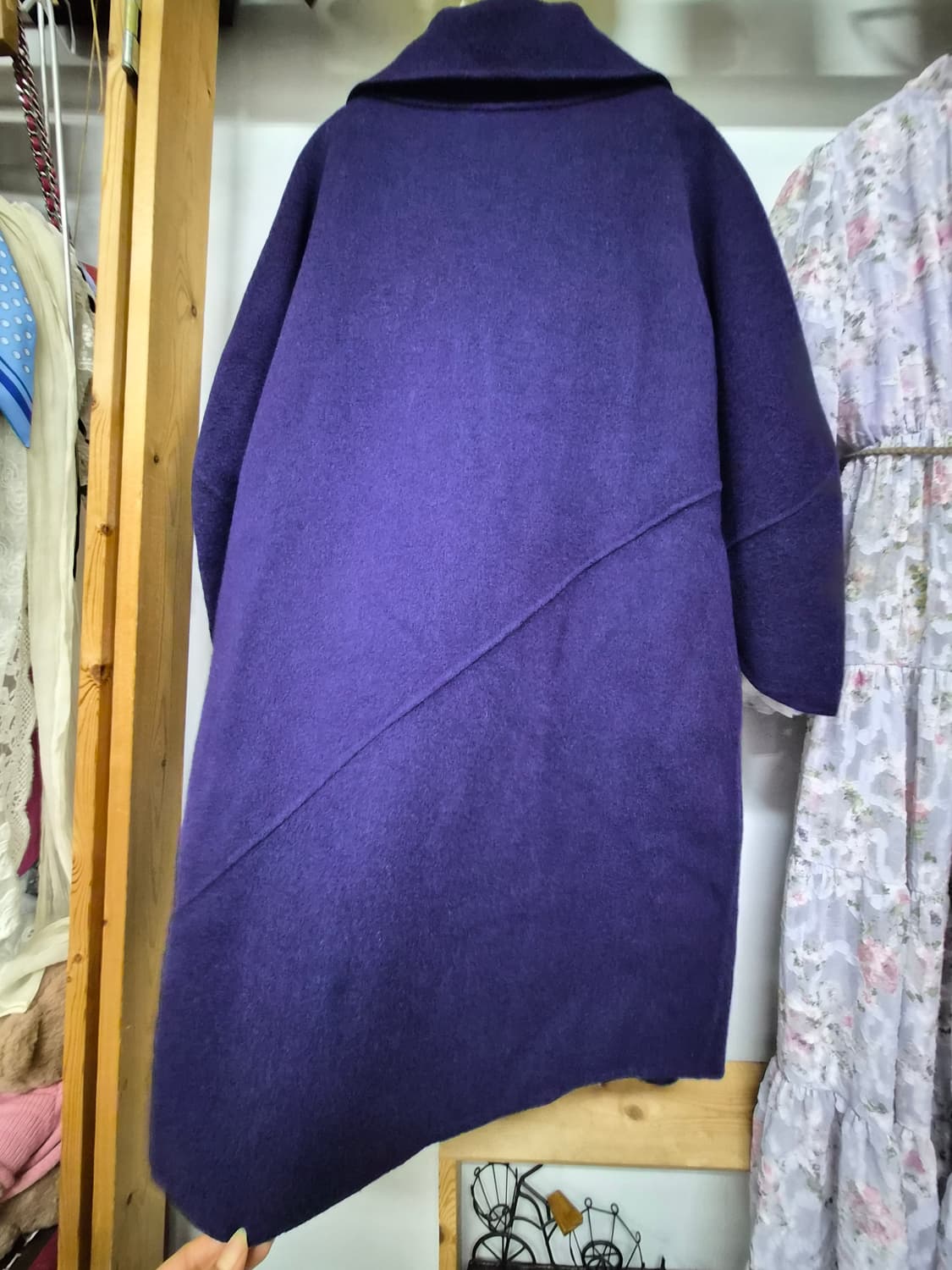 시스템  핸드메이드  코트 (Royal Purple) 상품이미지10