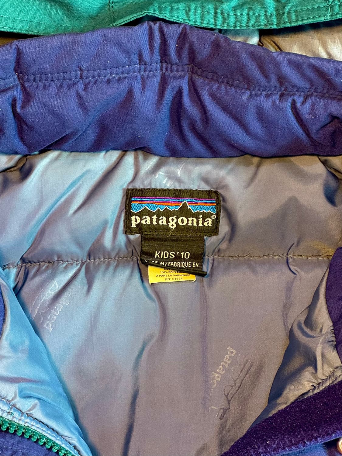 파타고니아 마운틴 파카 틸 그린 상품이미지2