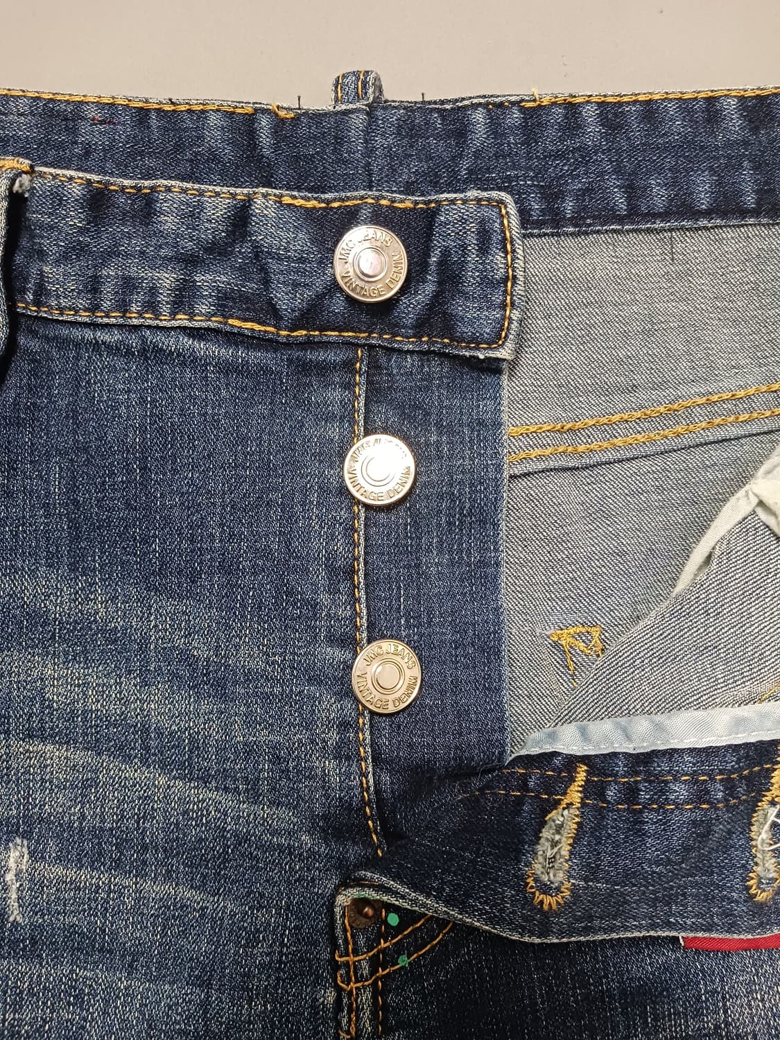 [32] 디스퀘어드2 멀티페인팅 덧댐 슬림진 청바지 상품이미지6