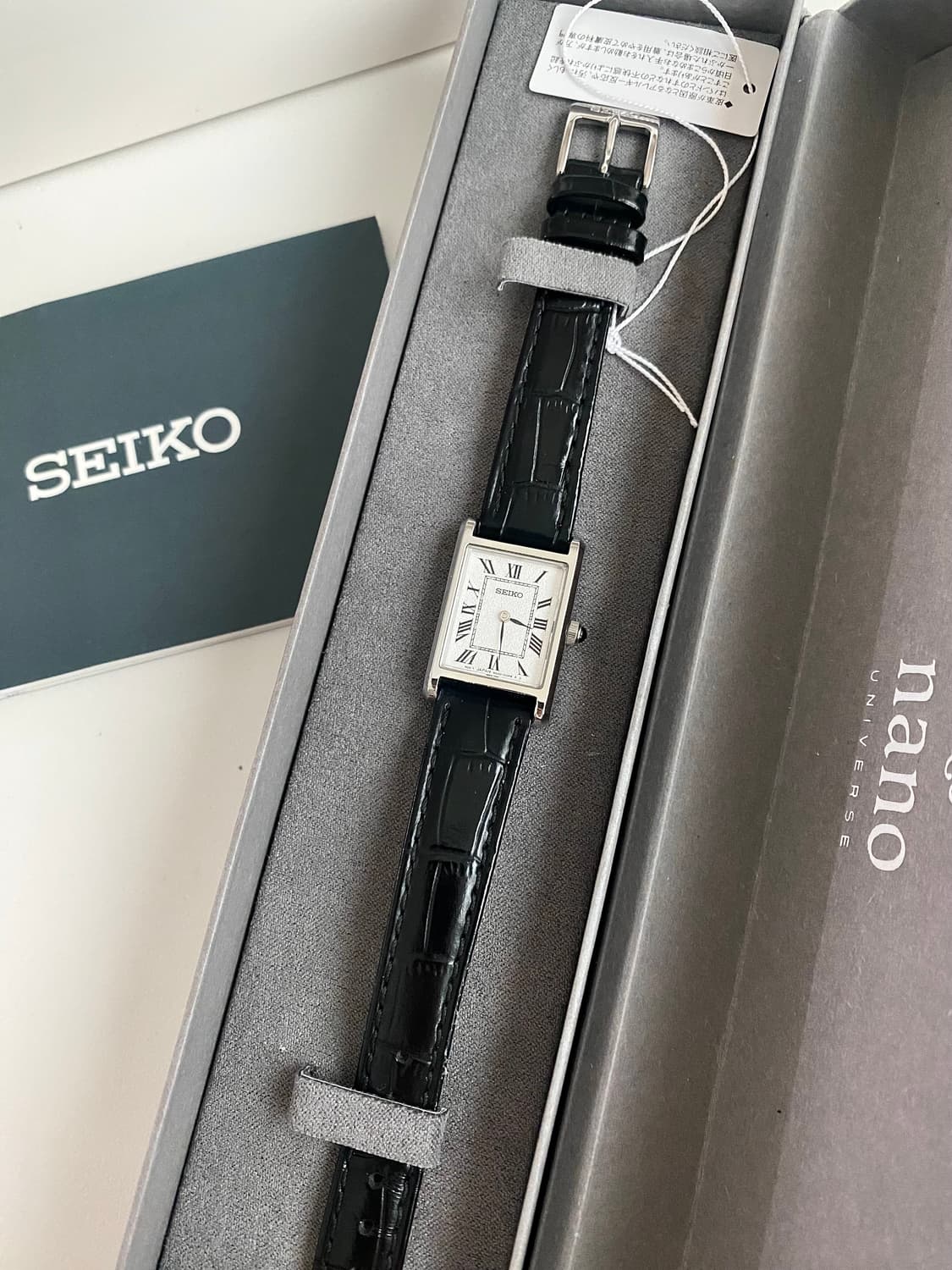 Seiko 세이코 Nano 나노 유니버스 콜라보 한정판 탱크 레이디스 상품이미지4