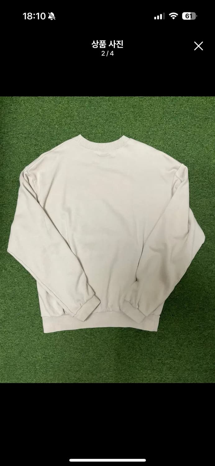 캐피탈 포켓 맨투맨 상품이미지2