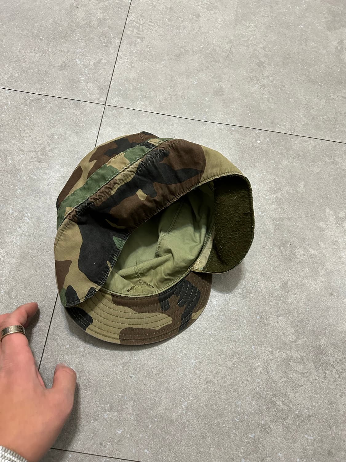  80's USA 미군  오리지널  우드랜드 이어플랩  상품이미지8