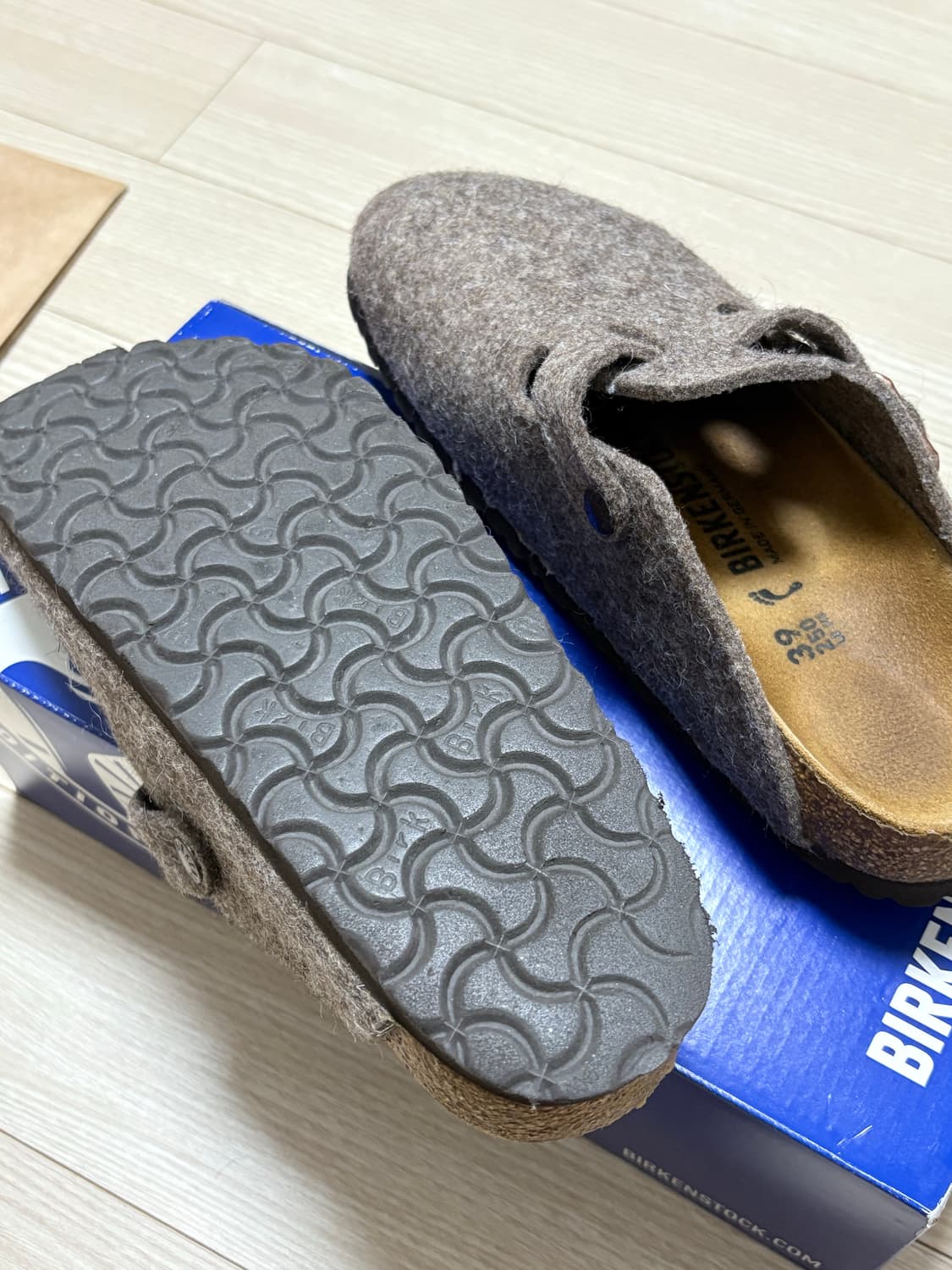 버켄스탁 보스턴 울 코코아 (39) 상품이미지4