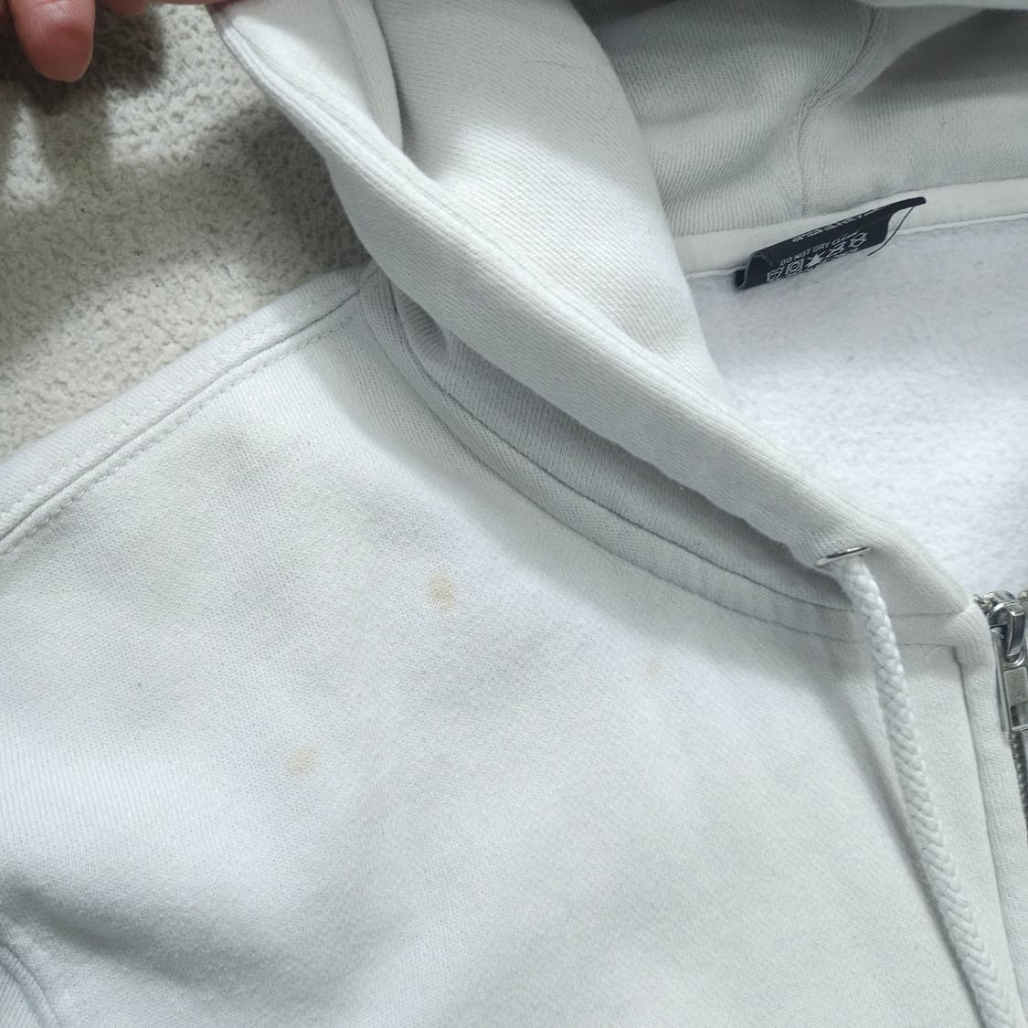 스투시 베이직 후드 집업 L 상품이미지9