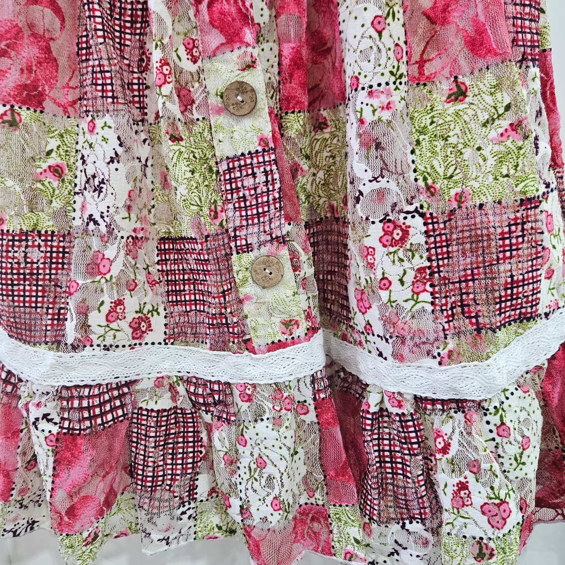 LIZ LISA 패치워크 원피스 상품이미지6