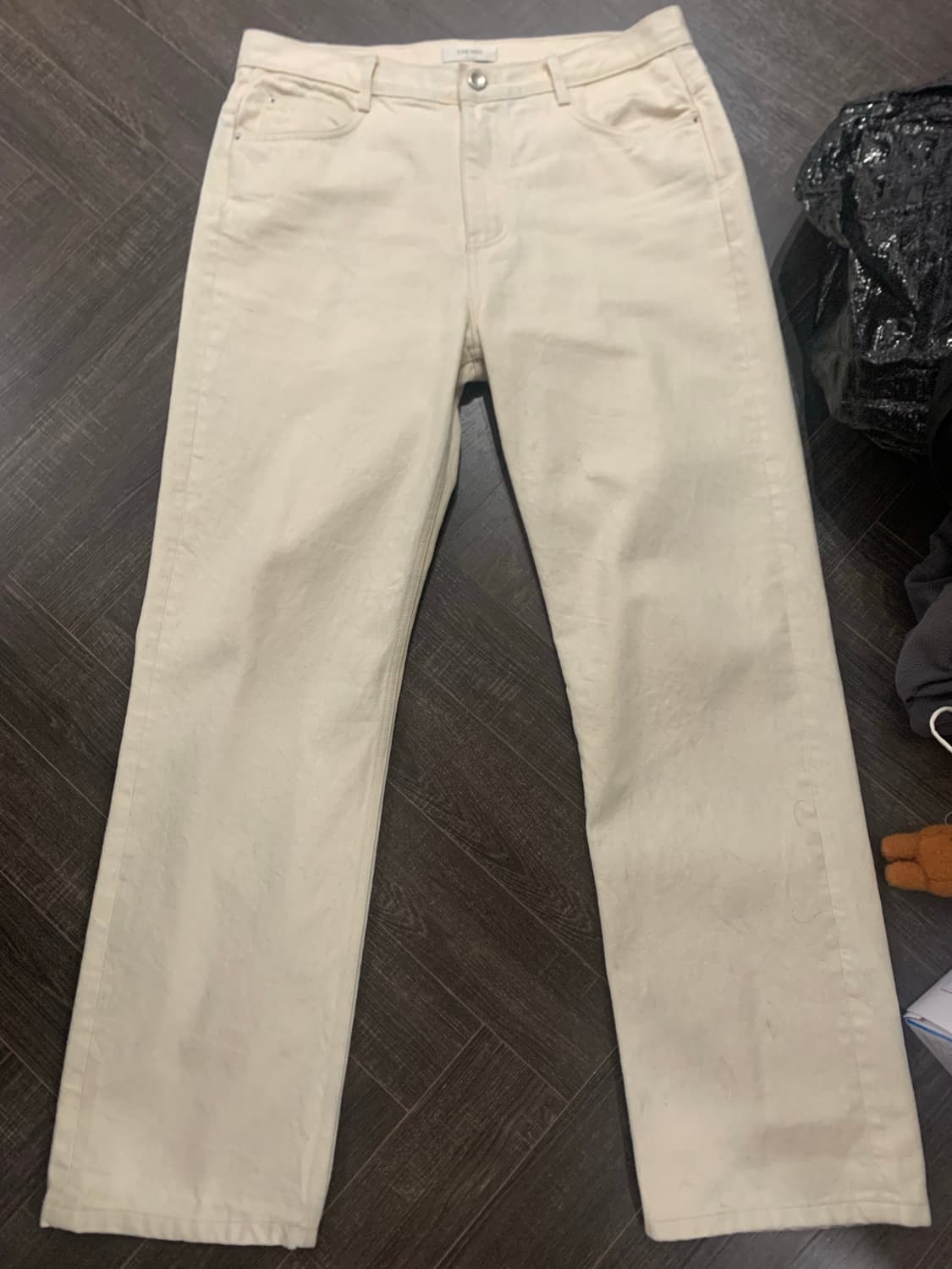 17end 세븐틴엔드 크림진 xl(34) 상품이미지1