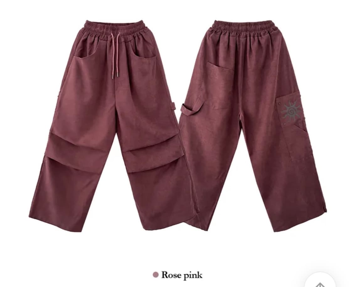 에이블리 핑크 바지 상품이미지1