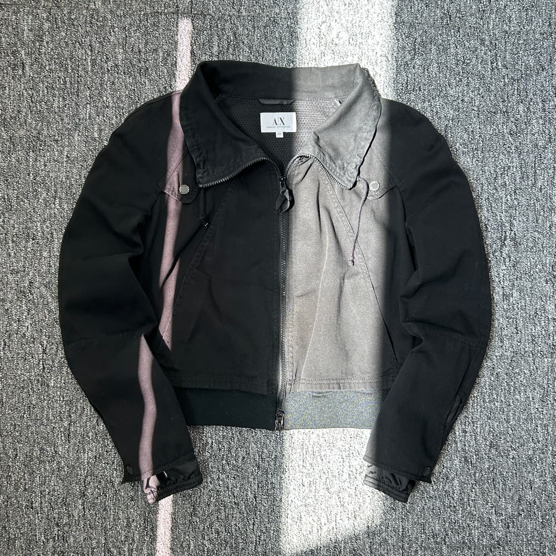 아르마니 익스체인지 투웨이 크롭 자켓 상품이미지1