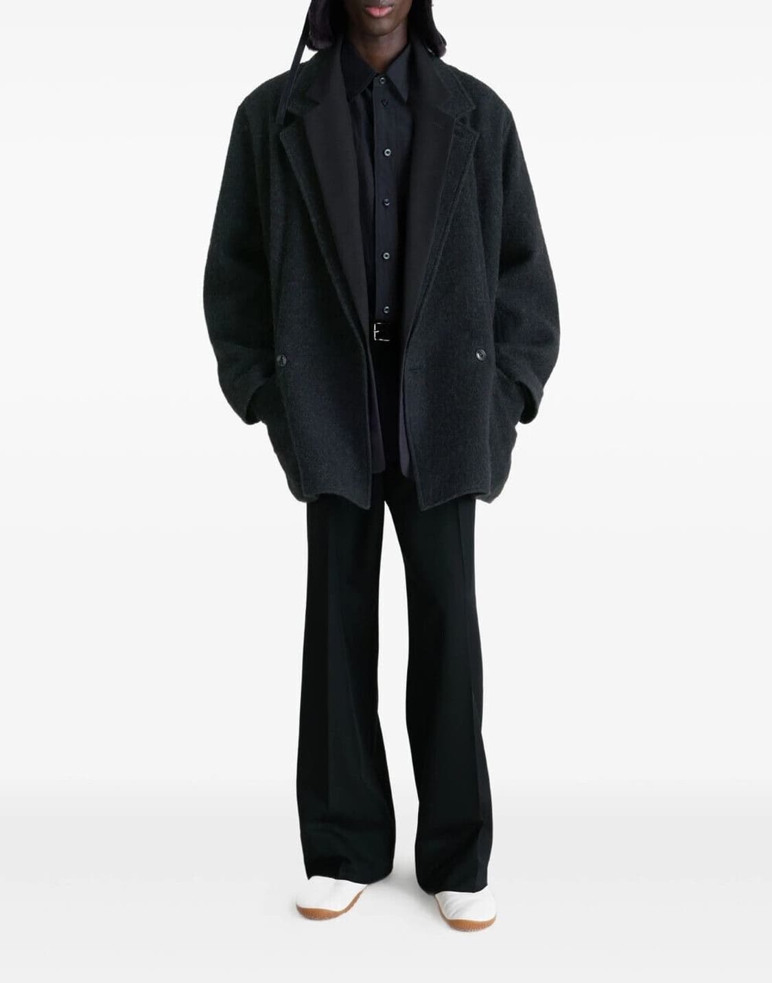 25fw 르메르 펠트 울 하프 코트 자켓 상품이미지1