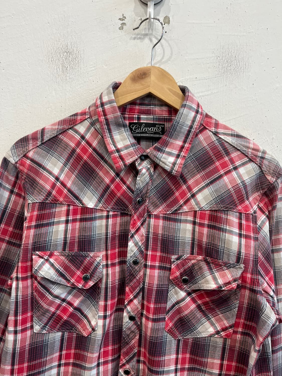 JPN 웨스턴 체크셔츠 상품이미지2